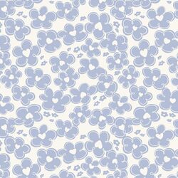 Little Daisy Heart in Halogen Blue