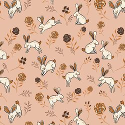 Hopping Bunny in Pink