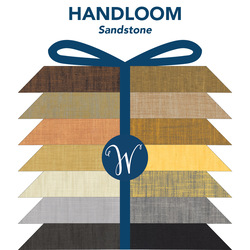 Handloom Fat Quarter Bundle in Sandstone