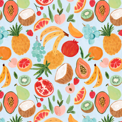 Fruit Cocktail in Sea