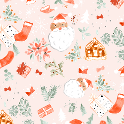 Holiday Cheer in Light Blush
