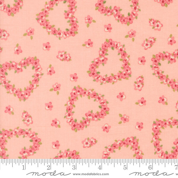 Flower Heart in Blush
