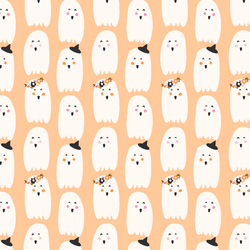 Ghosts in Peach