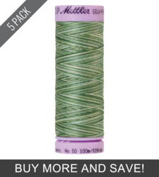 Spruce Pines (9075-9819) - Silk Finish Cotton Multi 50wt - 109 Yards (5 Pack)