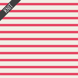 Striped Apart Knit in Pink