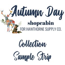 Autumn Day Sample Strip