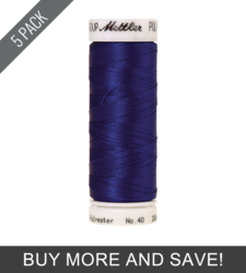 Light Midnight (3406-3353) - Poly Sheen - 220 Yards (5 Pack)