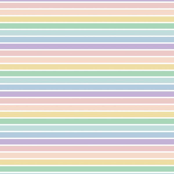 Little Rainbow Stripe in Sweet