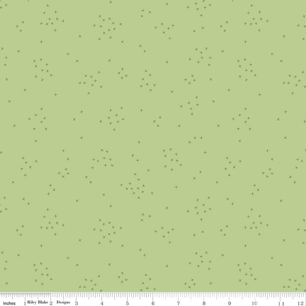 Scattered-A-Cross in Honeydew
