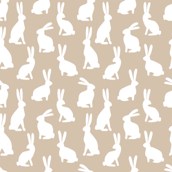 Easter Silhouette in Mocha