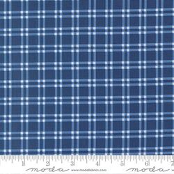 Plaid in Dark Blue