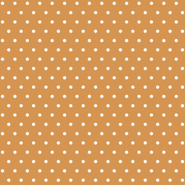 Polka Dots in Orange