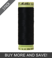 Space (9240-0954) - Silk Finish Cotton 60wt - 220 Yards (3 Pack)