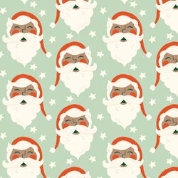 Large Merry St. Nick in Mint Green