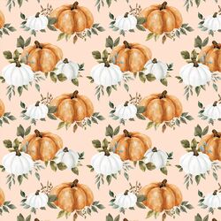 Pumpkin Fields in Light Pink