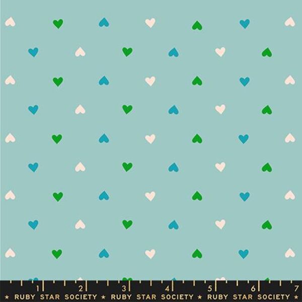 Hearts in Turquoise