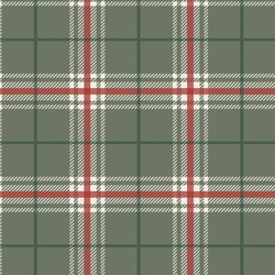 Winter Plaid in Mistletoe