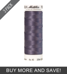 Steel (3406-2674) - Poly Sheen - 220 Yards (3 Pack)