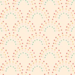 Rainbow Scallops in Retro