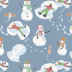 Oh What Fun in Frozen Blue