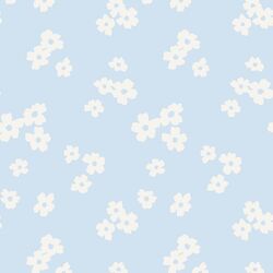 Large Fleur-fetti in Pastel Blue