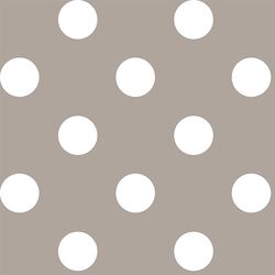Jumbo Dot in Taupe