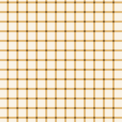 Modern Check in Vintage Brass