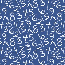 Tossed Numbers in Blue Jay