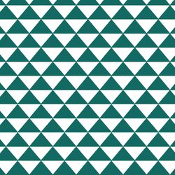 Triangle Mosaic in Emerald