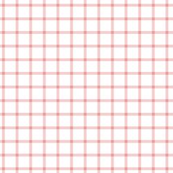 Modern Check in Pink Dahlia