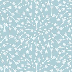 Arrows in Powder Blue