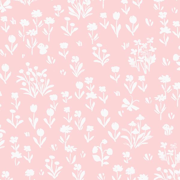 Large Garden Silhouette in Blossom Pink