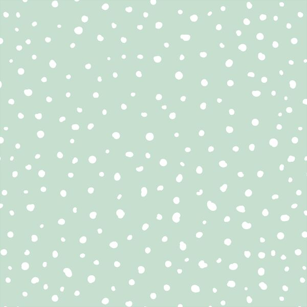 Snowfall in Icy Mint