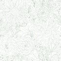 Paperie in Dusk Green on White
