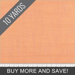 Handloom in Peachy Keen - 10 Yard Bolt