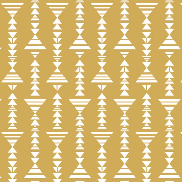 Little Tribal Stripe in Straw