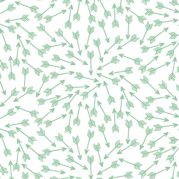 Arrows in Sprout on White
