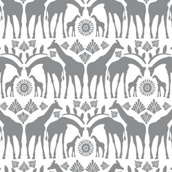 Giraffe Tribe in Smoke
