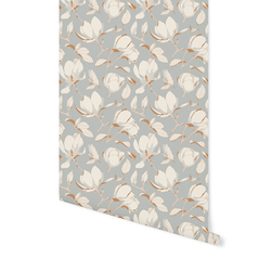 Magnolia Bloom in Grey