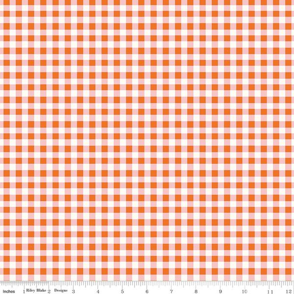 Plaid in Orange