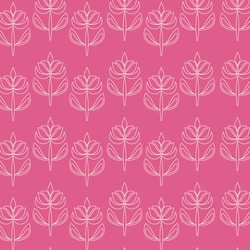 Scandi Rhymes in Pink Azalea