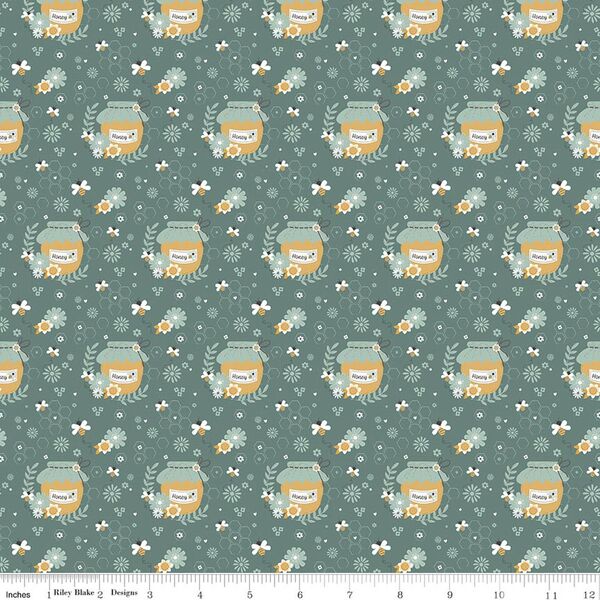 Honey Pot in Teal