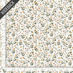 Flower Power Wideback in Cream