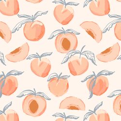 Large Peaches in Cream