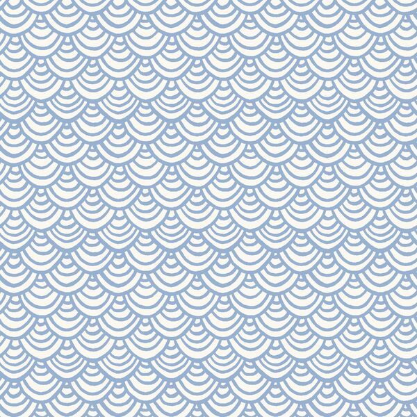 Scales in Cerulean Blue