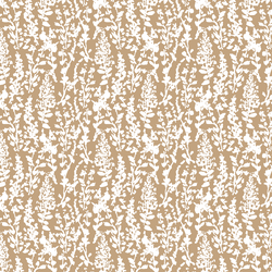 Silhouetted Brush in Light Gold