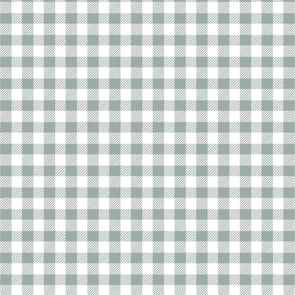 Small Buffalo Plaid in Eucalyptus