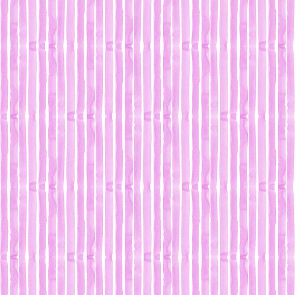 Small Party Stripe in Wild Rose
