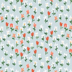 Poppy Meadow in Dew