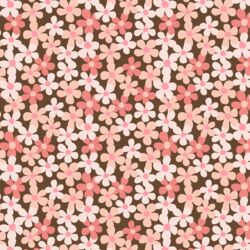 Big Sugar Floral in Dark Chocolate